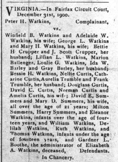 FHE19010104 Land 31 Dec 1900 Trumble 1st half